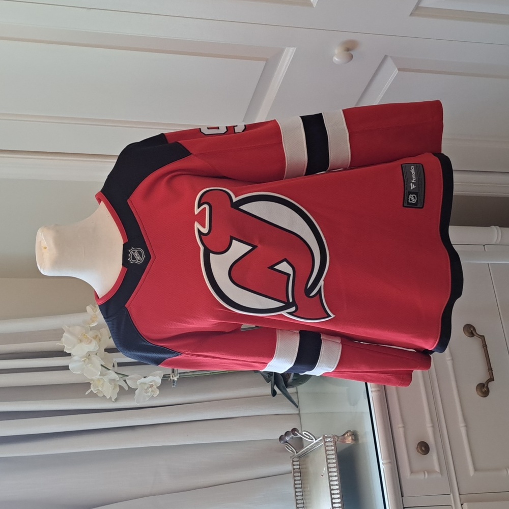 Fanatics Youth‎ Unisex New Jersey Devils Taylor Hall NHL Hockey Jersey Size L/XL